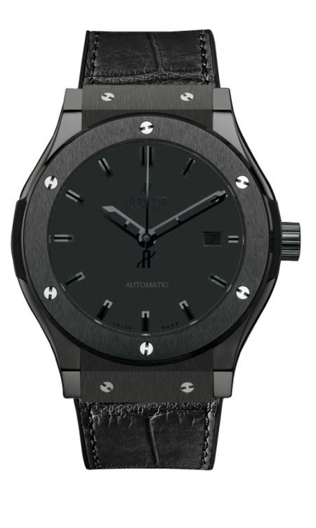 hublot classic fusion all black|Hublot classic fusion titanium price.